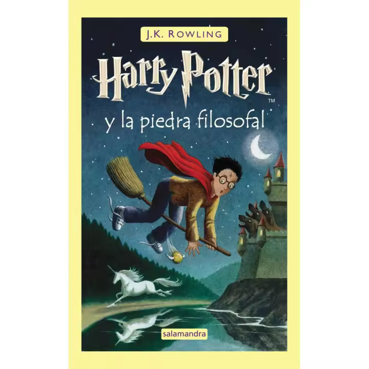 Libro HARRY POTTER 1 LA PIEDRA FILOSOFAL Editorial SALAMANDRA INFANTIL Y JUVENIL Tapa dura - 1