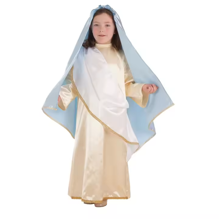 Disfraz Infantil Virgen Maria T-1 (3-5 Años) (Creaciones Llopis 3349-1) - 1