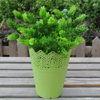 Maceta Pequeña Para Plantas Flower Pot Plástico Hueco Soporte Para Semillas Y Plantas En Crecimiento Armario De Almacenamiento Decorativo - details 3