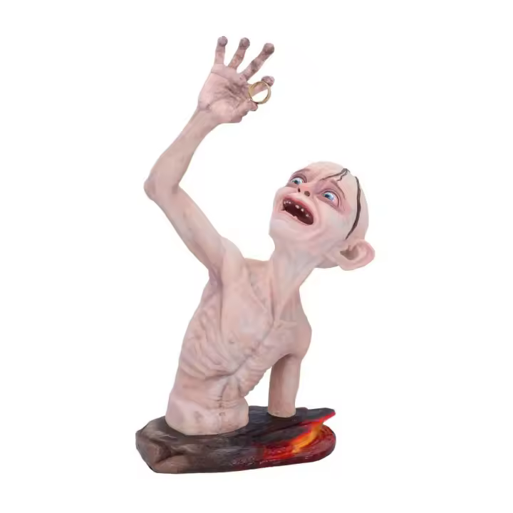 El señor de los anillos busto gollum 39 cm - 1
