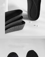 1 Par De Plantillas De Zapatilla Antideslizante Absorbente De Choque Transpirable Absorbe Sudor Alivia La Fatiga De Las Piernas Aumenta La Altura Plantillas De EVA Para Hombres - details 16