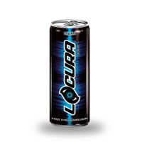 LOCURA SABOR ORIGINAL BEBIDA ENERGETICA 250ML CAJA 24U SABOR ORIGINAL DE TODA LA VIDA. BEBIDA ENERGETICA TOP CALIDAD GARANTIZADA MERECE PROBARLO - details 1