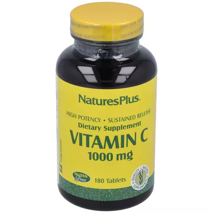 Vit. C 1000Mg.Con Escaramujo 180Comp. - 1