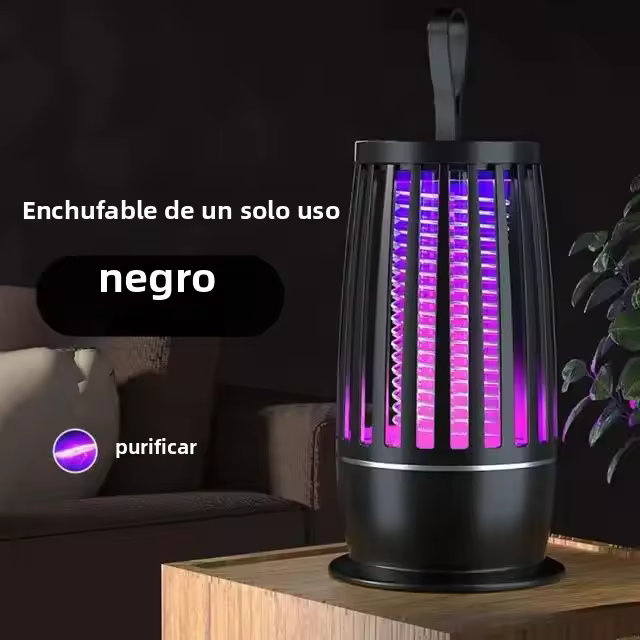 Lámpara Repelente De Mosquitos Eléctrica Recargable Por USB Baja Radiación Silenciosa Trampa Insectos Para Exteriores - 1