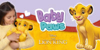 BABY PAWS Simba, Peluche Interactivo, con Sonidos Que Abre y Cierra los Ojos e Incluye una Bolsa para Llevarlo Contigo, Juguete Regalo para Niños y Niñas de 3 Años o Más - details 0