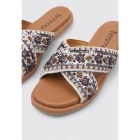 Limma DIPLAD Sandalia Plana Mujer Beige - details 1