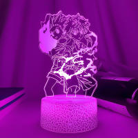 Lámpara Nocturna Anime Hunter X Hunter Figuras Gon Y Killua Luz De Noche Para Decoración De Habitación De Niños Regalo HxH Lámpara De Mesa - details 15