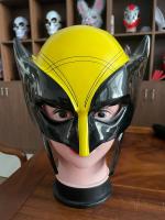 Disfraz De Halloween Deadpool Avengers Máscara Y Casco De Lobo Wolverine En PVC Amarillo Para Hombres Regalo De Cumpleaños DIY - details 1
