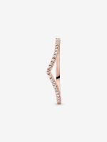 Pandora - Anillo de espoleta brilliant-Baño de Oro Rosa de 14 K - details 1