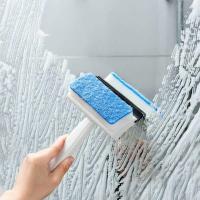 Cepillo De Limpieza Multifuncional Doble Cara Para Vidrio Y Espejo Cepillo De Limpieza Para Baño Escobilla De Doble Lado Para Limpieza De Azulejos Y Espejos - details 5