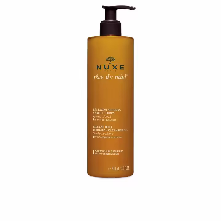 Higiene Nuxe RÊVE DE MIEL gel limpiador dermatológico - 1