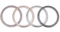 Carcasa De Protección Para Samsung Galaxy Watch4 5 6 7 Con Borde Decorativo De Diamante Accesorios De Bumper Metálico Para Reloj - details 1