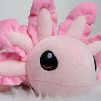 Juguete De Peluche Axolotl De 42cm Ojos Vividos Dinosaurio Muñeco De Peluche Para Decoración Del Hogar Y Regalo De Cumpleaños Para Niños - details 7