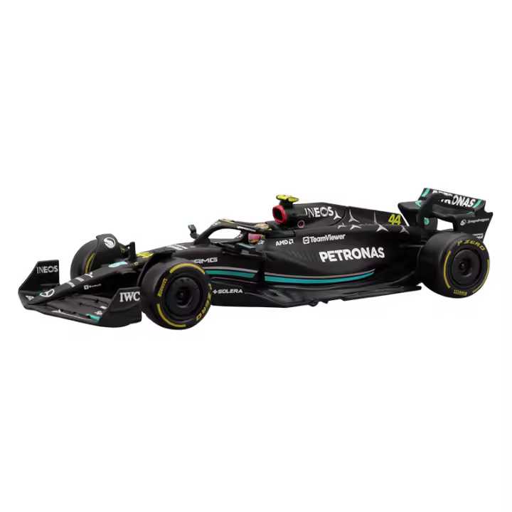 Modelo De Coche De Carreras Burago 1:43 Mercedes Benz AMG F1 W15 Aleación De Simulación Para Niños Regalo De Navidad - 1