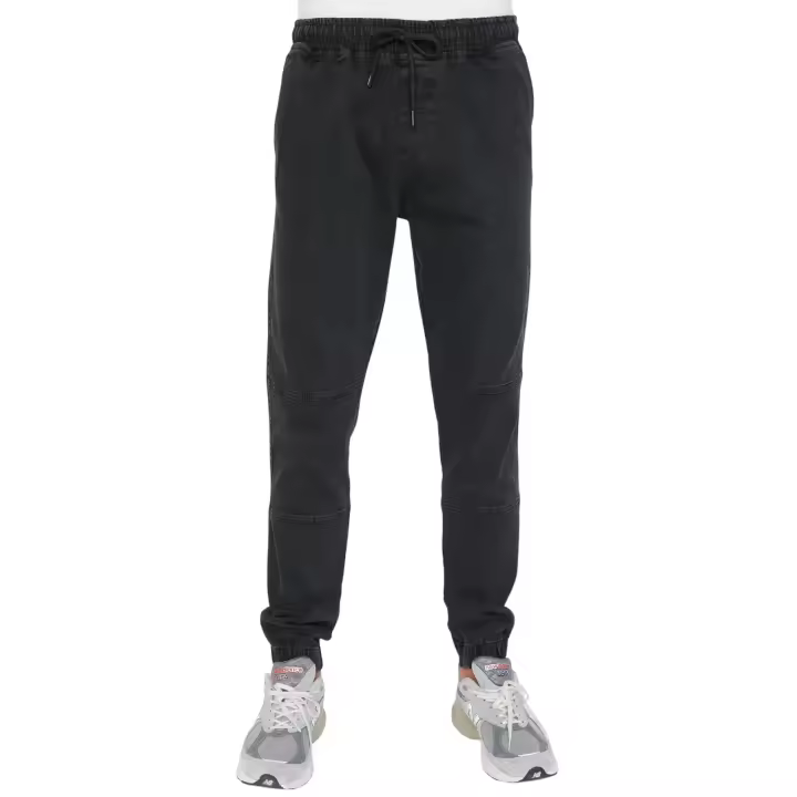 Trendyol Anthracite Comfortable Pattern Stitching Detailed Jogger Jeans Denim Trousers Tmnaw23Je00060 - 1