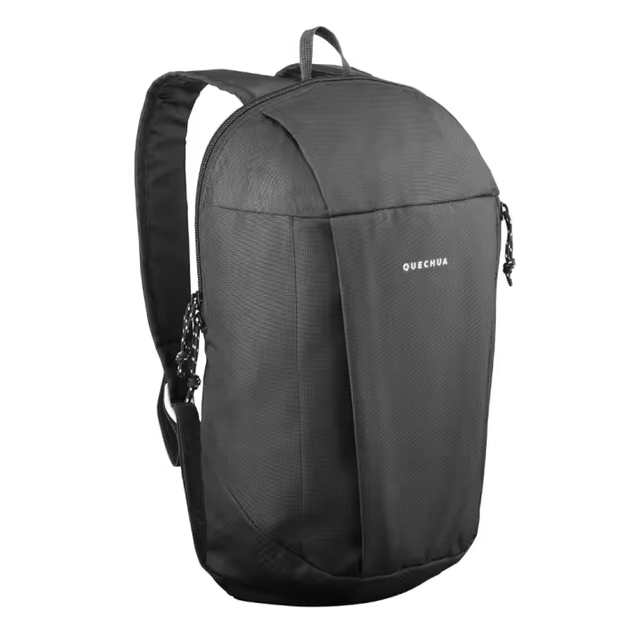 Quechua Mochila pequeña de montaña y trekking NH100, 10 litros, Negro, Rosa, Azul, Verde - 1