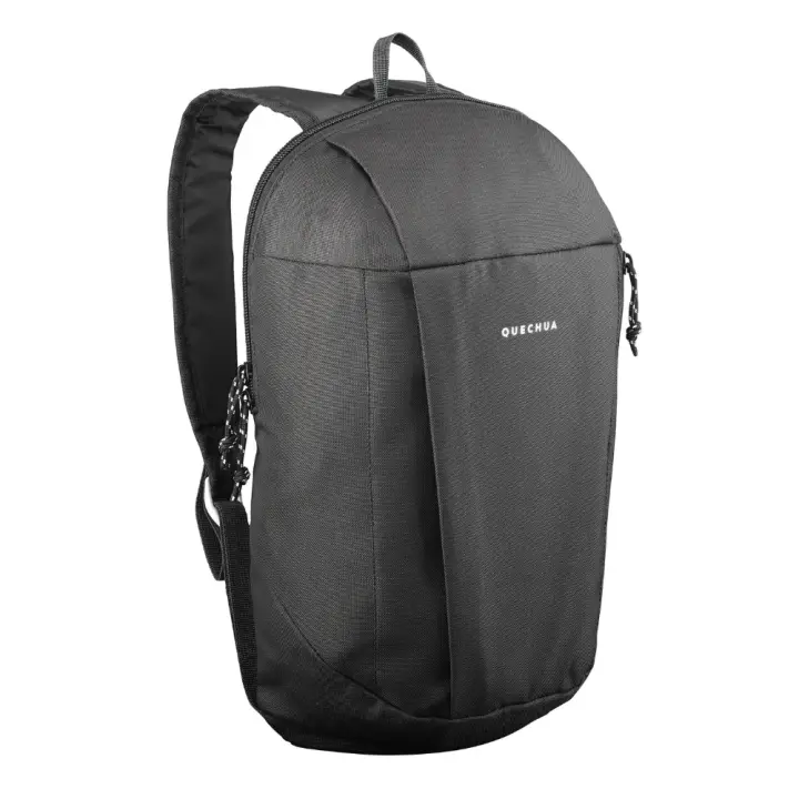 Quechua Mochila pequeña de montaña y trekking NH100, 10 litros, Negro, Rosa, Azul, Verde - 1