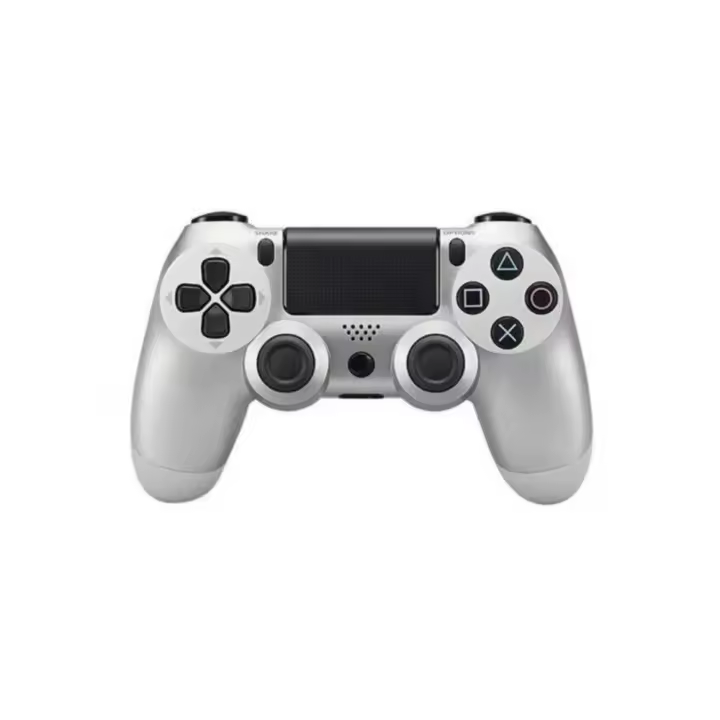 Mando inalambrico Doubleshock 4 ,compatible con PC , Android , consola PS4 (inalambrico)  , PS3 (por cable) , PLATA, PLATEADO , ENVÍO 24H ,NUEVO - 1
