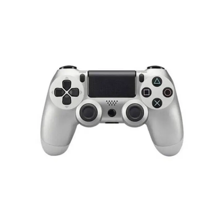 Mando inalambrico Doubleshock 4 ,compatible con PC , Android , consola PS4 (inalambrico)  , PS3 (por cable) , PLATA, PLATEADO , ENVÍO 24H ,NUEVO - 1