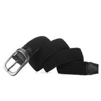 Cinturón De Lujos Unisex Con Hebilla De Aleación Diseñador Para Hombres Y Mujeres Cinturones De Tela Tejida Con Cierre De Abrazadera Sin Agujeros Para Adultos - details 7