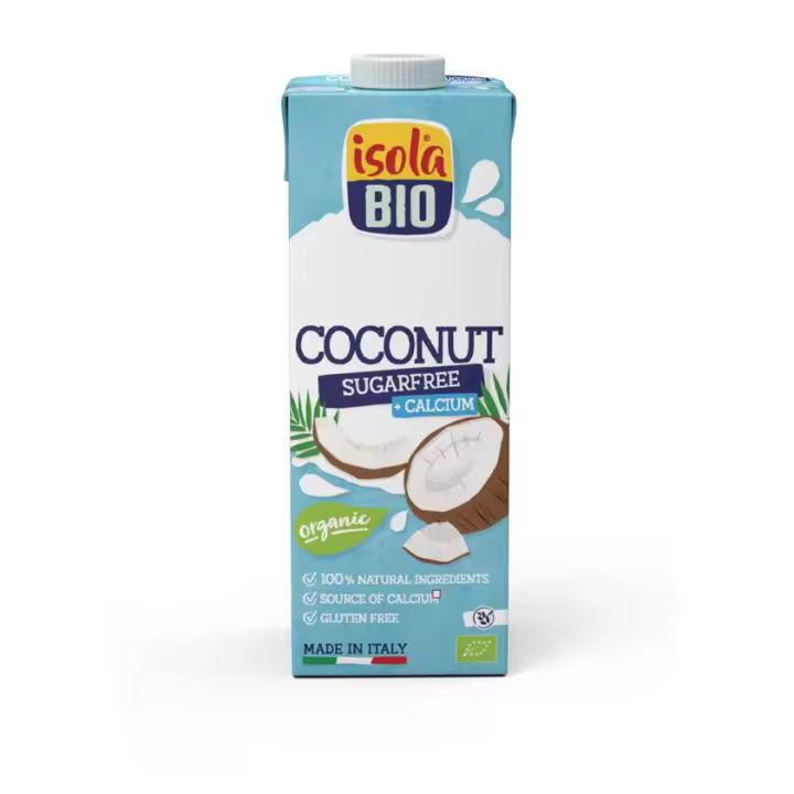 Isola Bio Bebida Veg Coco Calcio S/A S/G 1000Ml - 1