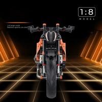 Nueva 1:8 Clásica Moto De Bloques De Construcción Modelo Juguete De Cidade Racer Para Niños Niñas Y Adultos MOC Sets De Alta Técnica - details 8