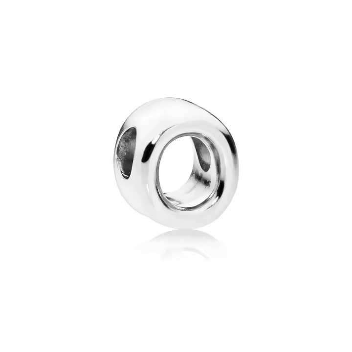 Charm Pandora Letra O 797469 en Plata de Primera Ley - 1