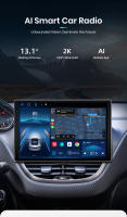 Junsun-reproductor Multimedia X7 MAX para coche Radio con Android CarPlay inalámbrico voz IA 2K 13.1 pulgadas para Peugeot 208 2008 20009 2010 2011 2012 2013 2014 2015 2016 2017 2018 - details 2