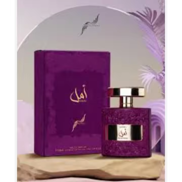 Lattafa AMAL EAU DE PARFUM 100ML VAORISATEUR NATURAL SPRAY 3.4 FLOZ Perfume Mujer - 1