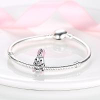 Encantadores Colgantes De Animales De Plata Para Mujer Joyería De Pulsera Y Collar Forma Irregular Sin Certificación - details 25