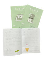 Pack Cuadero Aprendizaje RUBIO ESCRITURA edad 3 - 5 años para niños practicar la letra y escritura deberes verano - details 5