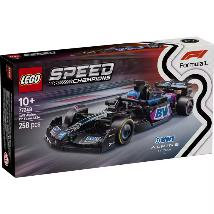 Lego Speed Champions Fórmula 1 Coche de Carreras BWT Alpine F1 Team A524 - 1