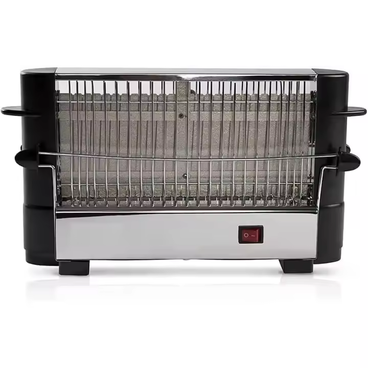 Tostadora Vertical 750W - Rendimiento Potente - Versatilidad 4 Panes - Diseño Compacto - 1