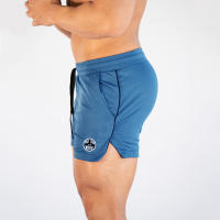 Shorts Deportivos Para Hombre Secado Rápido Absorbedor De Sudor Transpirable Casual Entrenamiento Shorts De Playa De Voleibol - details 6