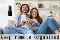 Pack of 2 Self Adhesive TV Air Conditioner Remote Control Holder Wall Mount Storage Box Organizer - details 3