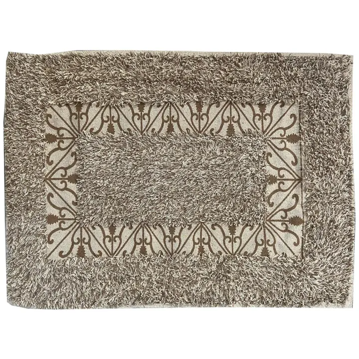 Alfombrilla baño algodón natural 60x40 Cairo 7461000-5 - 1