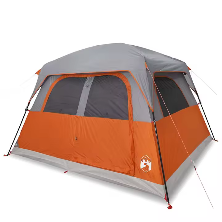 vidaXL Tienda de campaña familiar para 6 personas impermeable Color Azul,  orange,  Verde y mas - 1