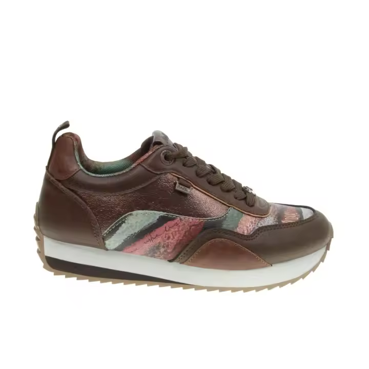 Anekke mod. 39380 - Sneakers combinado con dibujos y piezas metalizadas - 1
