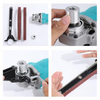 Grinder De Ángulo Modificado Máquina De Arena De Cinta Para Carpintería Multipropósito Herramienta De Modificación Útil - details 1