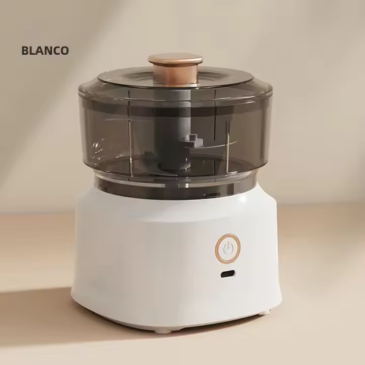 Mini Trituradora De Carne Eléctrica Con Cargador USB 350ml Molinillo De Ajo Y Verduras Herramientas De Cocina Wireless Molidor De Ajo - 1