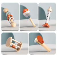 Juego De Instrumentos Musicales De Madera Para Bebés Montessori Conjunto De Percusión Con Xilofón Educativo Para Niños En Preescolar Regalos - details 12