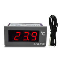 Panel De Mostrador Inteligente ZFX-900 Medidor De Temperatura Insercional Para Refrigerador Armario Frío Controlador De Temperatura Digital - details 0