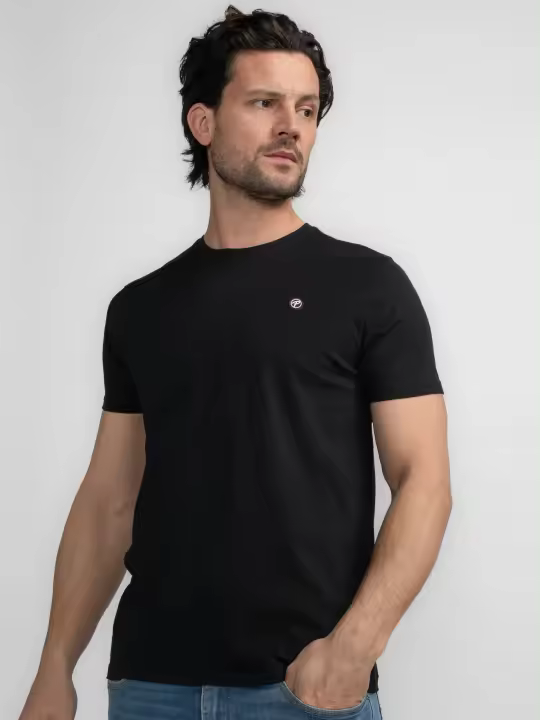 Camisetas Hombre Marcas Petrol Industries Ropa  Camiseta-Petrol Industries-TSR002 negra - 1