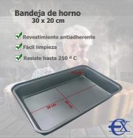 Bandeja de Horno Euroxanty | Fácil Limpieza | Asados de Carnes y Pescados | Lasañas y Repostería | Molde Antiadherente | Acero Inoxidable | Set 3 Unidades - details 3