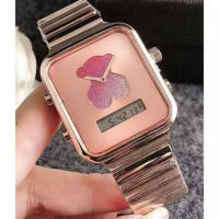Reloj digital de mujer I-BEAR con brazalete de acero IPG dorado ROSA - details 2