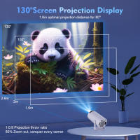 Proyector Portátil Magcubic Android 11 4K 1280*720P HY300 pro Con Dual Wifi 260ANSI 180° Flexible BT5.0 Cine Al Aire Libre - details 19