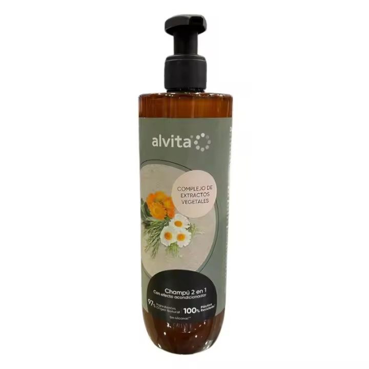 ALVITA CHAMPU 2 EN 1 400 ML - 1