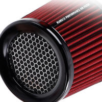 Filtro De Aire De Cono Frío Universal Para Coche 76MM 89MM 101MM Alta Fluidez Modificación Para Carreras 2.5 Pulgadas 3 Pulgadas 3.5 Pulgadas - details 4
