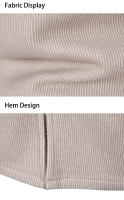 Chaqueta De Punto Para Hombre Con Capucha Y Forro De Plush Thicken Cardigan De Invierno Estilo Casual Cierre De Cremallera Manga Larga Color Sólido - details 10