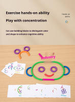 Puzzle De Madera Divertido Juego Educativo Para Niños Empaque Portátil Aprendizaje Cognitivo Temprano Consciencia De Colores Formas Y Vida Regalo Para Niños - details 3